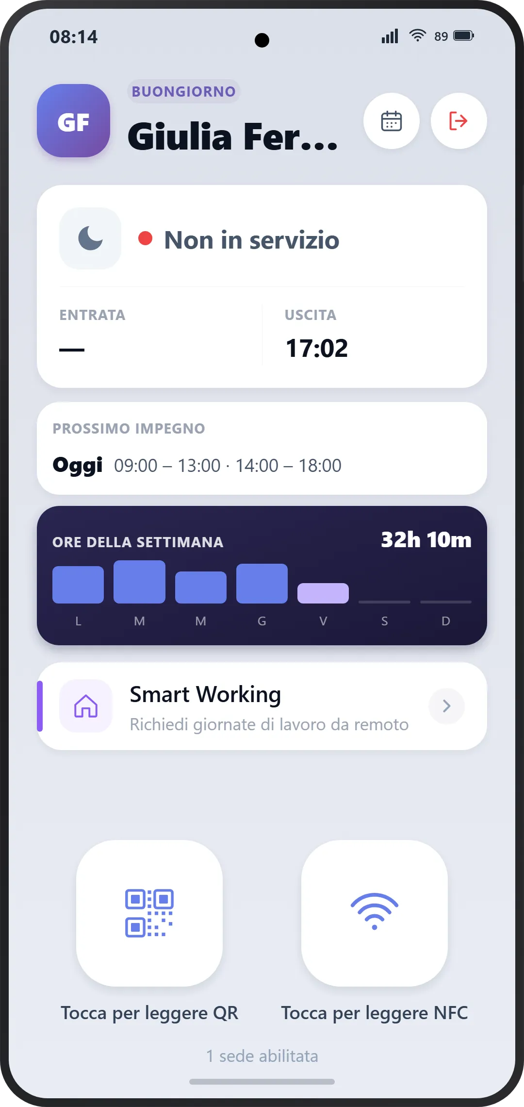 App KiaroTime